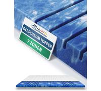 Espuma Gel Topper Gel 7 Zonas 8cm 90x200 100x200 140x200 160x200 180x200 200x200