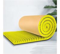 Espuma insonorizante con aislamiento acústico de 5 m/rollo, panel de espuma acústica ignífuga autoadhesivo tipo huevo de 3 cm de espesor for estudios, oficina, hogar, 25 m(Giallo)
