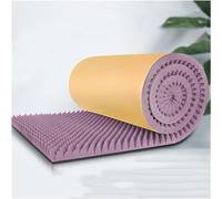 Espuma insonorizante con aislamiento acústico de 5 m/rollo, panel de espuma acústica ignífuga autoadhesivo tipo huevo de 3 cm de espesor for estudios, oficina, hogar, 25 m(Purple)