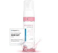 Espuma limpiadora 200ml con agua de rosas orgánicas, aloe vera orgánico y ácido hialurónico