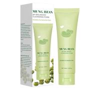 Espuma Limpiadora Con PH Equilibrado De Judías Mungo, Limpiador Facial Hidratante Y Calmante De Judías Mungo, Exfoliante Y Limpiador Profundo De Poros (1pcs)