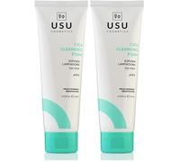 Espuma Limpiadora Facial con CICA pH 5.5-120 ml - Ayuda a Eliminar impurezas, Hidratar, Calmar y a Regenerar la Piel del Rostro - Acabado Sedoso - Ideal para las Pieles Más Sensibles -USU Cosmetics