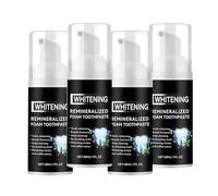 Espuma Limpiadora Iluminadora de Dientes, Ilumina la Apariencia de Los Dientes, Deja Los Dientes Limpios Y Brillantes, Fácil Aplicación, Uso Diario, Limpieza Suave(4pcs)