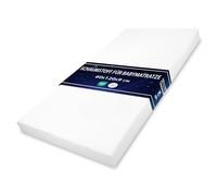 Espuma para Colchon Cuna Bebe 120 x 60 cm - Espumas para colchoneta Cama Infantil de Viaje colchón Transpirable y colchones con Certificado Oeko-Tex sin Funda sin Funda 120 x 60 cm