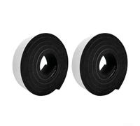 Espuma para tira de sellado, cinta EVA de celda cerrada para aislar y sellar, para diversas aplicaciones y uso de bricolaje (2 piezas de 15 mm x 2 m)