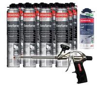 Espuma proyectable Penosil 11Botes+1Limpiador+1Pistola. Aislamiento térmico y acústico. "Oferta". Pack Penosil.