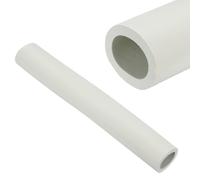 Espuma Tubería, Goma Aislamiento Tubo Cubierta para Herramientas Mango Soporte, Flexible Tubo Hueco ID 18/22/25/28/32.0mm TK 5.0mm L 92cm Tubo Aislante Antideslizante(Blanco,18.0mm x 5.0mm x 92cm)