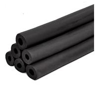 Espuma Tubo Esponja 1.80 m Flexibilidad Manguitoaislante, Papel de Aluminio Coquilla Aislante Espesor 10.0 mm para Soporte de Agarre Manija, ID 16-60 mm(20.0mm=0.78in)