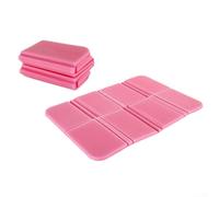 Espuma XPE Cojín Plegable Camping Mat para Senderismo y Actividades al Aire Libre, Impermeable y Aislante Almohadilla Portátil (Rosa)
