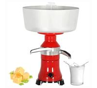 Espumador centrífugo de leche fresca, eléctrico, 80L/H, alto flujo, aleación de aluminio, equipo for granja lechera, Control Manual, separador de crema