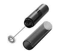 Espumador de café | Espumador de espuma fría con cubierta | Máquina de espuma, batidor eléctrico multifuncional para el hogar, cocina, bar, viajes, batido de proteínas de chocolate caliente, camping