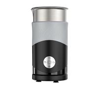 Espumador de leche automático 4 en 1 para calor y frío | Escala de capacidad incorporada - Funda protectora de silicona - Tapa transparente - 4 niveles para leche caliente y fría