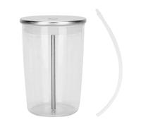 Espumador De Leche De Vidrio For Taza De Leche, Compatible Con Yurui Y Jura. Cafetera HP3/1/2. Accesorios For El Recipiente De Leche ENA8 Z6X3X7.