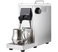 Espumador De Leche Eléctrico 1450w, Vaporizador De Leche De 800ml, Varilla De Vapor Ajustable, Depósito De Agua Extraíble Y Doble Boquilla, Limpieza Automática, Espumador De Acero Inoxidable Para