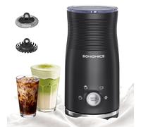Espumador de Leche Eléctrico 4 en 1 Automático 300 ml Negro
