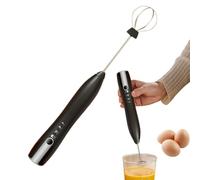 Espumador de leche eléctrico - Batidora portátil de 1.18 pulgadas, batidor de café, agitador de espuma con cuerpo de ABS | Herramienta para mezclar huevos Leche Cappuccino Batido para preparar bebidas