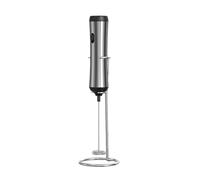 Espumador de leche eléctrico de mano, potente mezclador de bebidas, espumador de leche portátil, ABS para bebidas calientes, espumador de leche recargable por USB