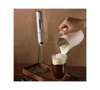 Espumador de Leche Eléctrico Inalámbrico, Batidora de Huevos, Batidora Eléctrica, Licuadora de Café Portátil Recargable por USB