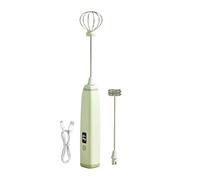 Espumador De Leche Eléctrico - Potente Batidora de Mano Mini Mezclador con 3 Velocidades,Espumador de Cocina y Mezclador Eléctrico para Bebidas,Para Lattes, Clara De Huevo, Chocolate