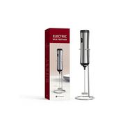 Espumador de Leche EléCtrico Recargable PortáTil, Fabricante de Espuma de Mano, Mezclador de Bebidas de Alta Velocidad, Varita para Espumar Café B