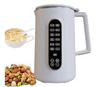 Espumador de leche, máquina para preparar leche de frutos secos de 1000 ml - Máquina automática 8 en 1 para preparar leche de soja y almendras con inicio diferido, función de mantenimiento d