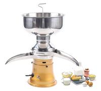 Espumador de leche, mini separador de leche multifuncional, máquina centrífuga de crema para cocina, reutilizable, de grado alimenticio, seguro y saludable, ajustable para leche de cabra y v