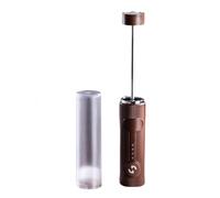 Espumador de leche multifuncional inalámbrico, dispositivo de cocina para batir café, crema, chocolate y recetas para hornear, espumador de mano para batidos de proteínas