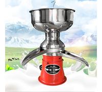 Espumador de leche, separador centrífugo de crema de leche, 9800-11000 rpm, separador de leche de cabra y vaca con recipiente de 5 l, separador de leche, crema, mantequilla y batidos.