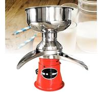 Espumador de leche, separador de crema de leche eléctrico, alto rendimiento de 50 l/h y 10 500 rpm para una producción eficiente de mantequilla y queso, apto para leche de cabra y vaca.