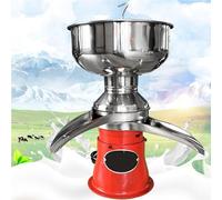 Espumador de leche, separador de crema de leche eléctrico, de aleación de aluminio para uso doméstico, eficiente para el procesamiento de leche de cabra y vaca.