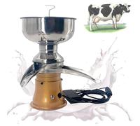 Espumador de leche, separador de crema eléctrico de gran capacidad, para leche de cabra - Separador de batidos multifuncional de acero inoxidable, para crema de mantequilla