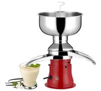 Espumador de leche, separador eléctrico de crema de leche fresca, desnatadora de leche, centrífuga profesional de crema con recipiente de leche de 8 l, separador de leche y mantequilla de 50