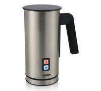 Tristar Espumador de leche eléctrico, espuma de leche fría y caliente, para 150 ml de espuma de leche o 300 ml de leche calentada, acero inoxidable, MK-2277