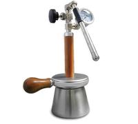 Espumador de leche y vaporizador profesional, agua hirviendo al vapor al aire libre y espumador de leche, hervidor de 350 ml con boquilla de vapor de 3 orificios, ángulo ajustable(360°)