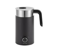 ZWILLING ENFINIGY Espumador de leche eléctrico para leche caliente y fría y alternativas a la leche de origen vegetal, 400 ml, Negro