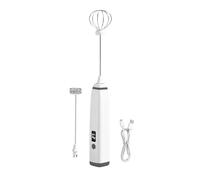 Espumador Eléctrico,Mini Mezclador Portátil De Mano Potente De 3 Velocidades,Varilla Batidora Mezcladora Para Café | para Lattes, Claras de Huevo, Crema y Bebidas de Cacao