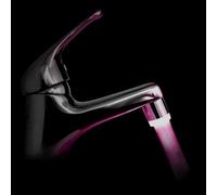 Espumador grifo luminoso - Boquilla aireadora LED de 7 colores con efecto fundido encadenado