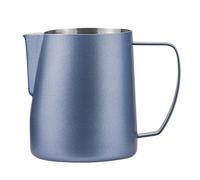 Espumadores de café de acero inoxidable de 700 ml, taza medidora de crema para máquina de capuchinos, espressos, chocolates, leche, taza de espuma de acero inoxidable