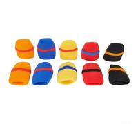 Espumas para Micrófono 80mm Pack de 10 Anti-Ruido | Reducción de , espuma densa, 80mm longitud, pack económico 10 unidades, compatible bola
