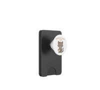 ESPURR-ESO Time Coffee Cat Cansed Funny Gats Diseño PopSockets PopWallet para MagSafe