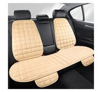 ESPYN Cubreasiento Fundas Universales Antideslizantes Asiento Coche para Geely para Atlas para Coolray para Starray para Boyue para Okavango(Rear Seat-Beige)