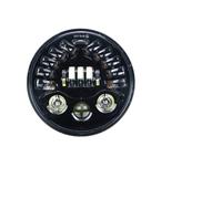 ESPYN Focos Motocicleta Faros Delanteros LED Adaptables Para R9T ParaR NINE T 2014-2022 Luz Alta Y Bajo Lámpara Proyector 7 Pulgadas(Turn Signal Black)