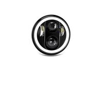 ESPYN Focos Motocicleta Faros Delanteros LED Redondos 5,75" (5-3/4 Pulgadas) Para Motocicleta Accesorios Repuesto(A)