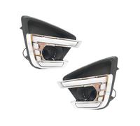 ESPYN Lámpara Conducción 1 Par De Luces LED De Circulación Diurna Con Intermitentes Amarillos Y Antiniebla Para Mazda CX-5 CX5 2012, 2013, 2014, 2015 Y 2016. Faros Trabajo(Blanco)