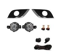 ESPYN Luces Antiniebla Del Coche Para Nissan Para Sunny Para VERSA Para Sedán Para ALMERA N17 2014-2018 Luz Led Antiniebla Lámpara Circulación Diurna DRL Impermeable 12V(Led Yellow)