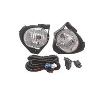 ESPYN Luces Antiniebla Del Coche Para Toyota Para Hilux Para Vigo 2008-2010 Luces Antiniebla LED Coche Faros Delanteros Lámparas Parachoques Cables Interruptor Piezas(Halogen and Wires)