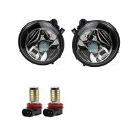 ESPYN Luces Antiniebla Del Coche Para X1 Para X3 F25 Para X4 F26 Para X5 F15 Para X6 F16 2010-2020 Faros Delanteros Luces Antiniebla Piezas Lámpara 63177238787 63177238788(Pair with LED Blub)
