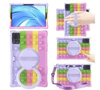 EspZanthic Funda para DOOGEE T30 Pro, Rotación de 360 Grados de Función de Soporte Funda para DOOGEE T40 / DOOGEE T30 Ultra/DOOGEE T30S/T30SE 11 Pulgadas Tablet