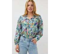 EsQualo Blouse Oversized Utopia Flower Print Talla: 36 | Manga Larga Outlet | Mujer