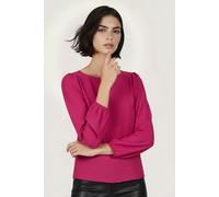 EsQualo Blouse R-neck Structure Fuchsia Talla: 36 | Manga Larga Outlet | Mujer | Rosa